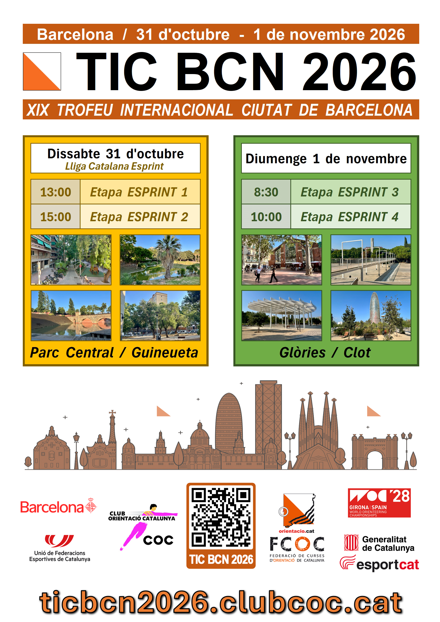 TIC BCN 2026 - XIX Trofeu Internacional Ciutat de Barcelona