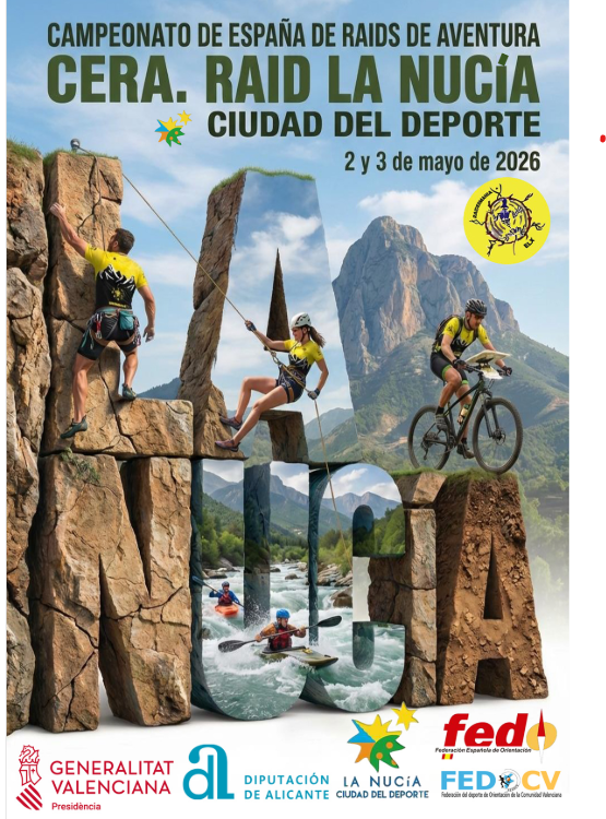 CAMPEONATO DE ESPAÑA DE RAIDs  DE AVENTURA  - CERA RAID LA NUCIA (ALICANTE)