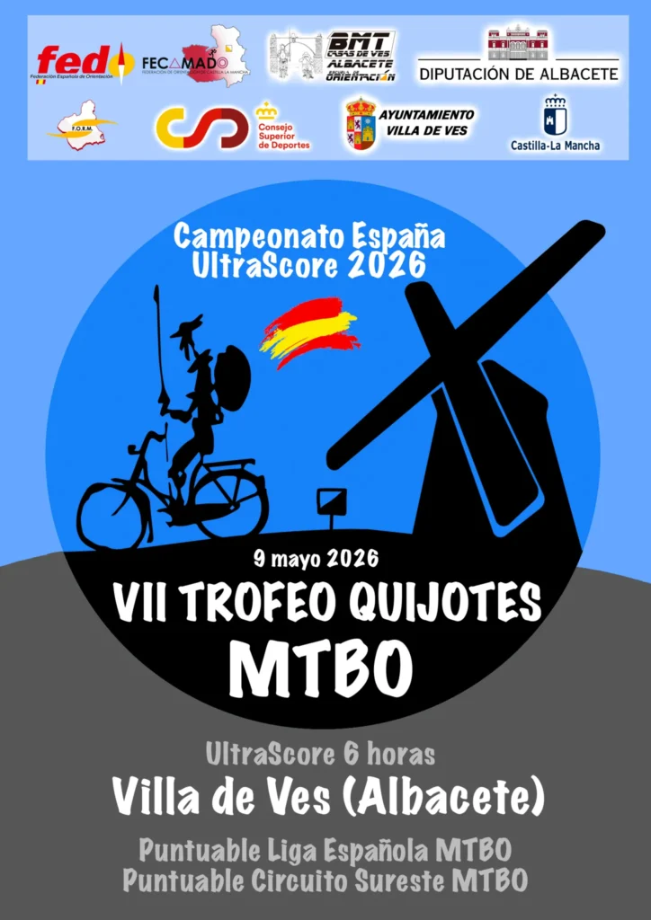 CAMPEONATO ESPAÑA US MTBO Trofeo Quijotes  (Albacete)