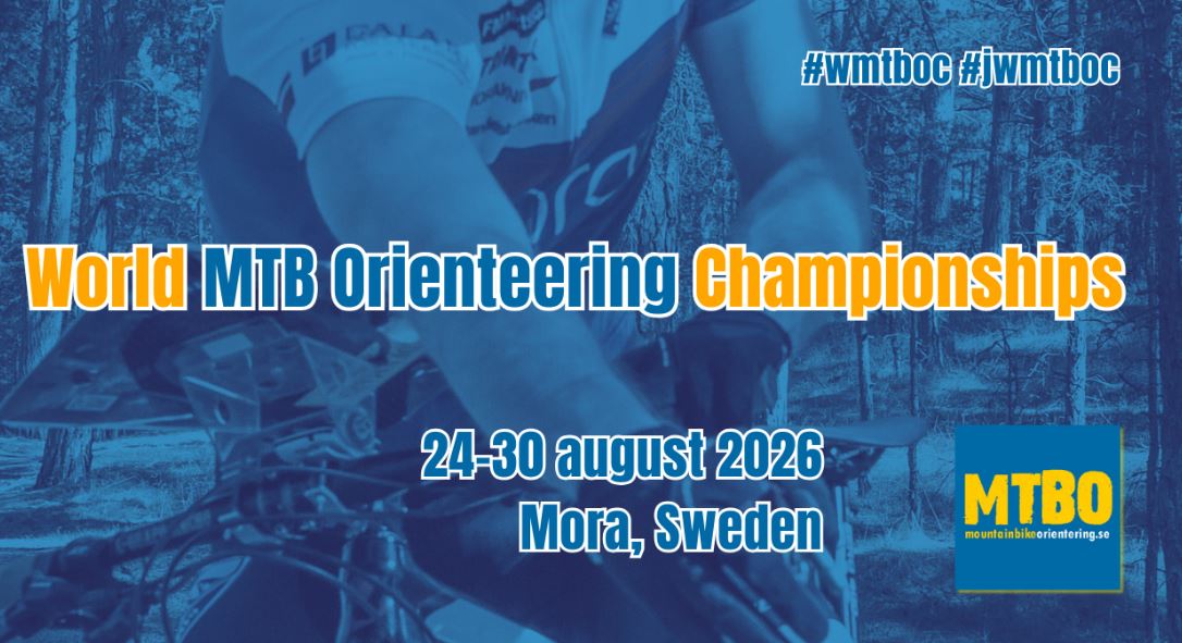 World MTB Orienteering Championships 2026 & 	Junior W MTB Championships ( Suécia)