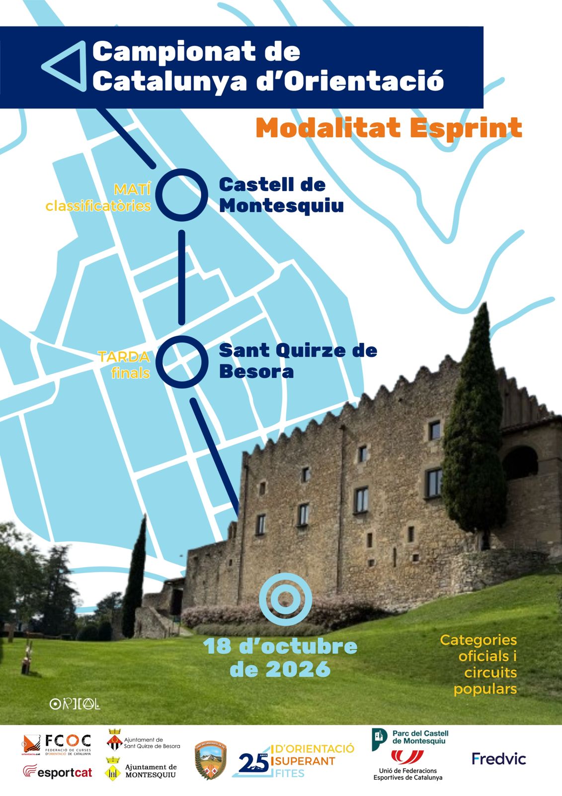 Copa Catalana Peu. Campionat Catalunya Esprint     -Montesquiu i Sant Quirze de Besora