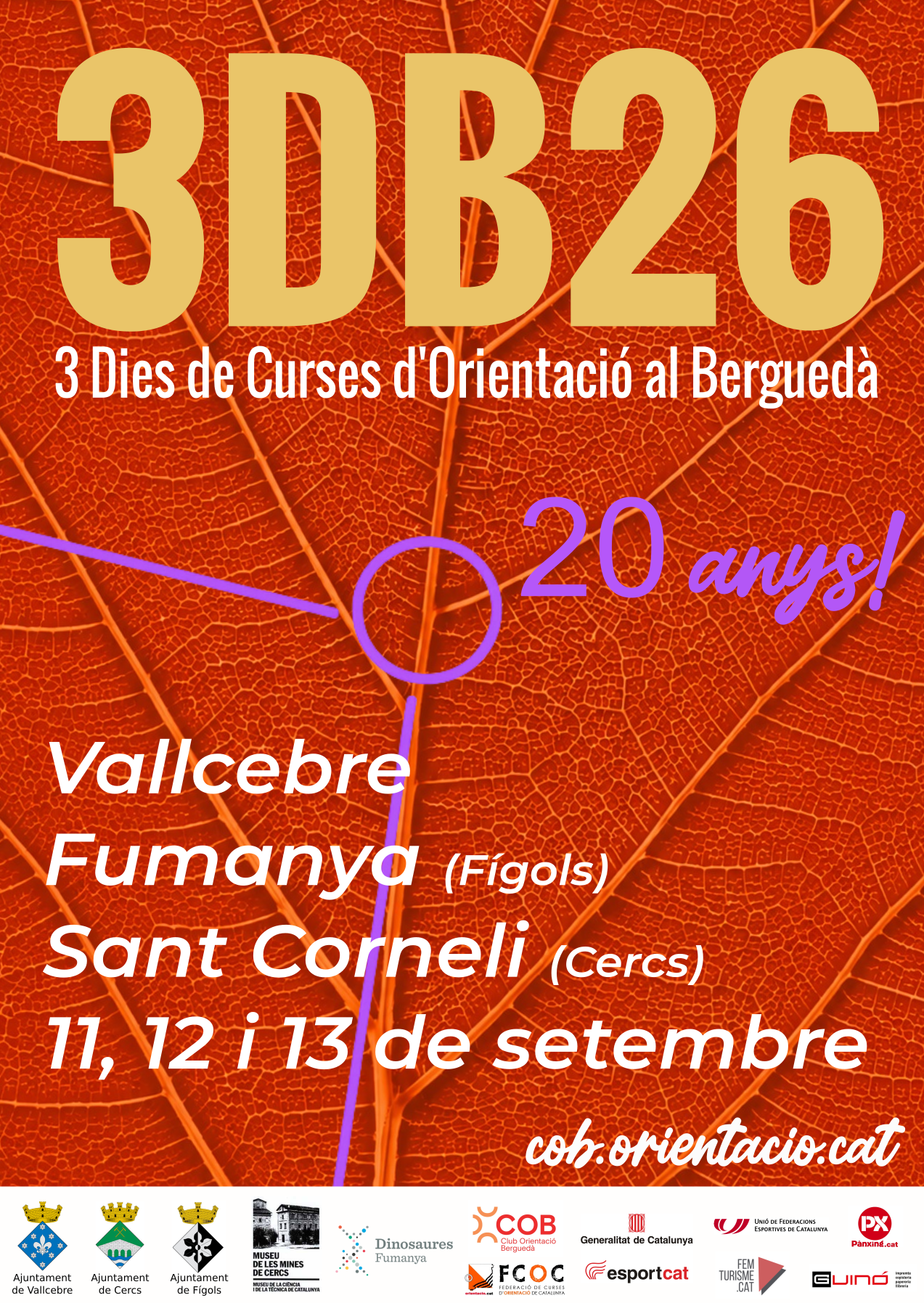 Copa Catalana Peu. 3DB - 3 dies de curses d'orientació al Berguedà.