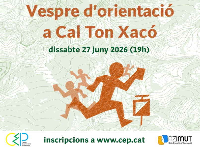 Vespre d'orientació a Cal Ton Xacó, Sant Martí Sarroca