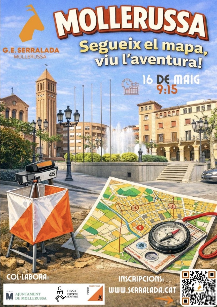 MOLLERUSSA - SEGUEIX EL MAPA, VIU L'AVENTURA!