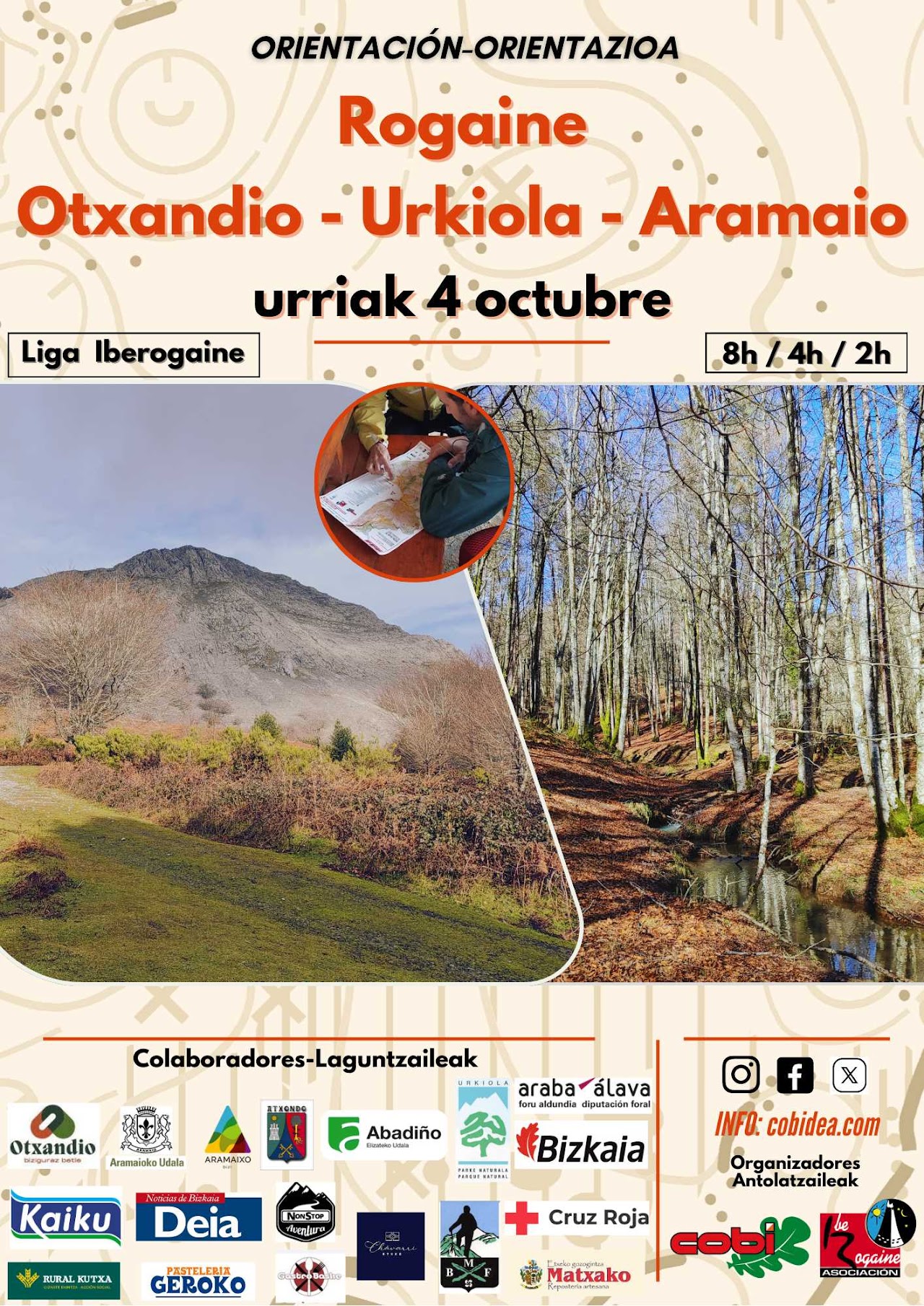 Rogaine  Otxandio-Urkiola-Aramaio