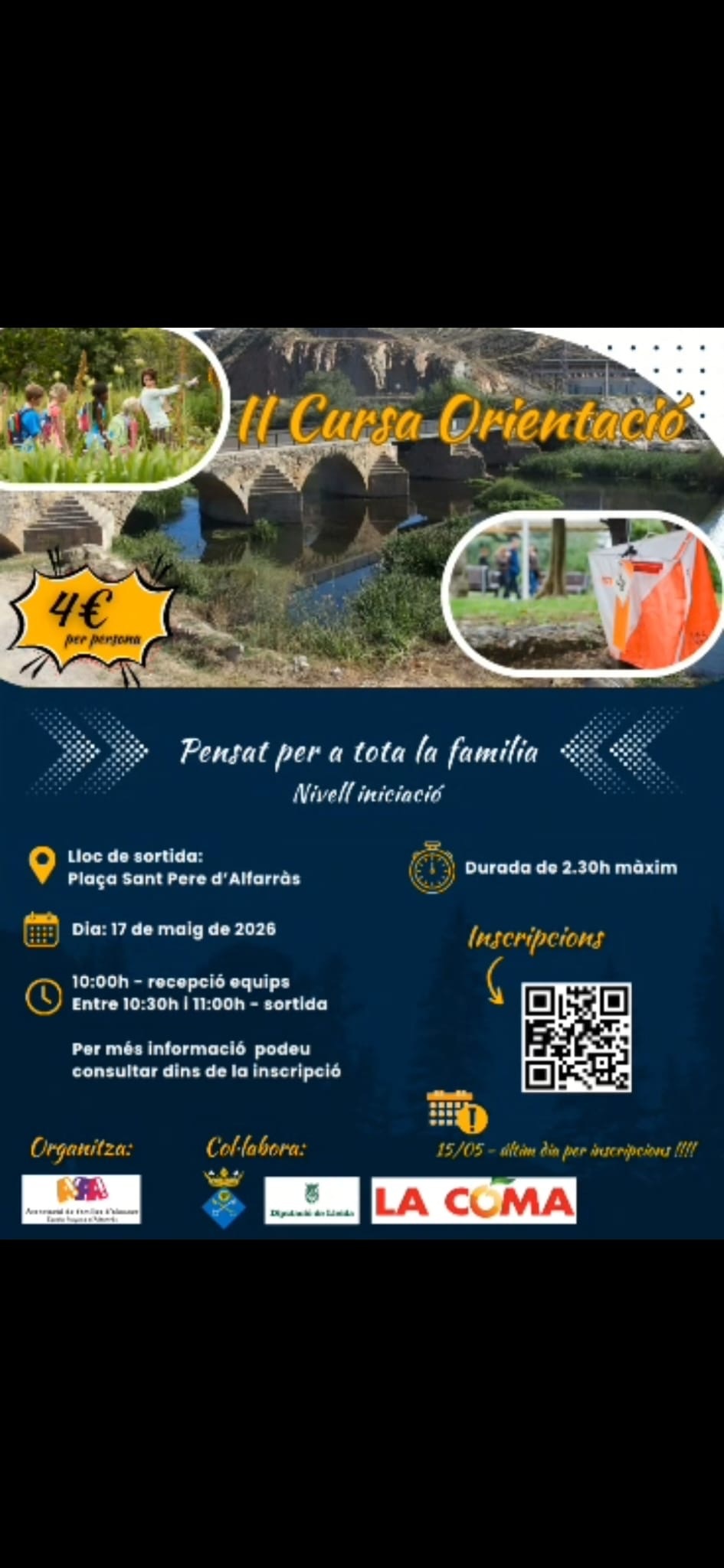 II CURSA ORIENTACIÓ ALFARRÀS