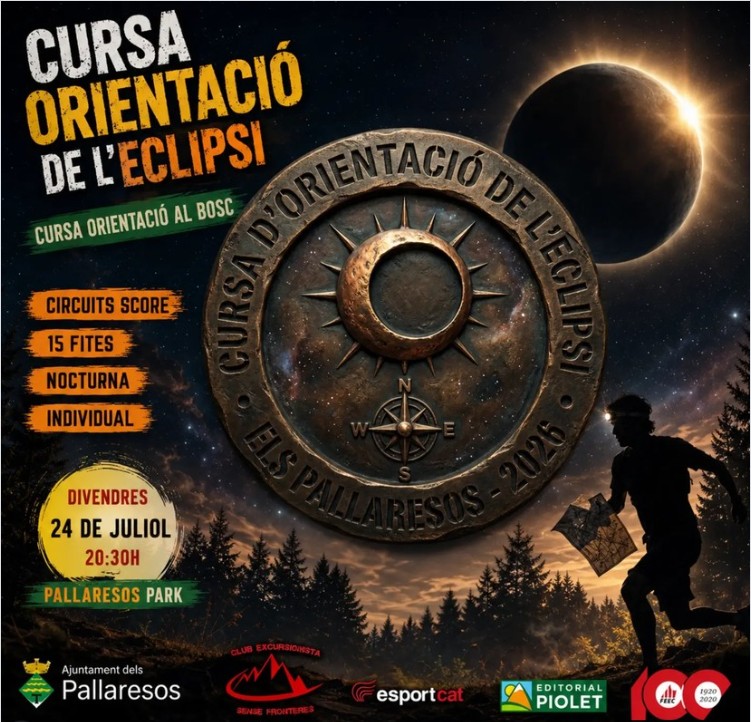 CURSA D'ORIENTACIÓ DE L'ECLIPSI - ELS PALLARESOS
