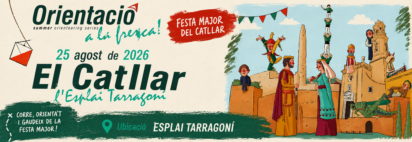 ORIENTACIÓ A LA FRESCA - EL CATLLAR - FESTA MAJOR